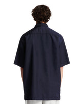 Camicia Blu A Maniche Corte | PDP | dAgency