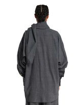 Blue Georgia Shirt with Scarf | PDP | Antonia