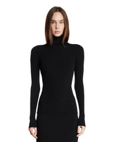 Top A Collo Alto Nero - ZAINI DONNA | PLP | Antonia