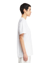 White Cotton T-Shirt - Toteme studio women | PLP | dAgency