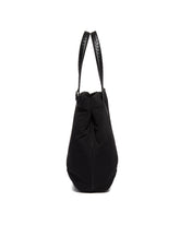 Black Logoed Shopping Bag - BOTTEGA VENETA | PLP | dAgency