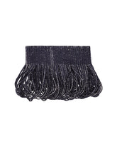 Sequined Knit Belt | PDP | Antonia