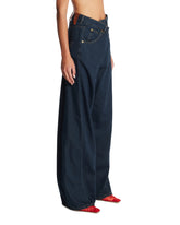 Blue Ines Crossed Jeans | PDP | Antonia