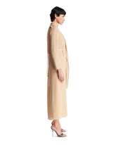 Beige Midi Silk Dress | PDP | Antonia