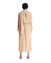 Beige Midi Silk Dress | PDP | Antonia