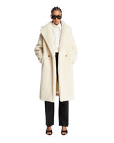 White Teddy Bear Icon Coat - Women | PLP | Antonia