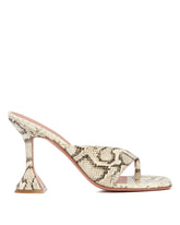 Python-Print Shiona Sandals - AMINA MUADDI | PLP | Antonia