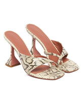 Python-Print Shiona Sandals - AMINA MUADDI | PLP | Antonia