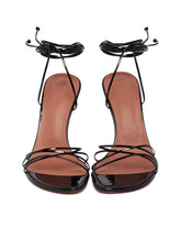 Black Lori Lace-Up Sandals | PDP | Antonia