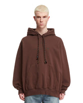 Brown Cotton Hoodie - Men's sweatshirts | PLP | dAgency