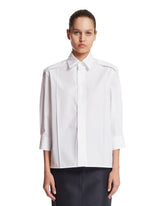 White Cotton Shirt | PDP | Antonia