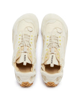 Beige Orbit Flash Sneakers | PDP | Antonia