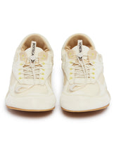 Beige Orbit Flash Sneakers | PDP | Antonia