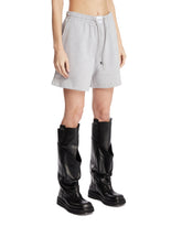 Gray Cotton Shorts | PDP | Antonia