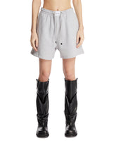 Pantaloncini In Cotone Grigi - SHORTS DONNA | PLP | Antonia