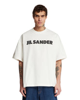 White Logo T-Shirt - Jil Sander men | PLP | Antonia