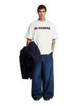 White Logo T-Shirt - Jil Sander men | PLP | Antonia