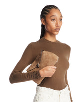 Borsa T-Lock Clutch Beige - Toteme donna | PLP | Antonia