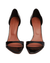 Black Patent Agnese Sandals | PDP | Antonia