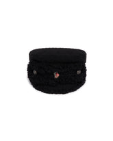 Moon Boot x Moncler Grenoble Blue Wool Fisherman Cap | PDP | Antonia