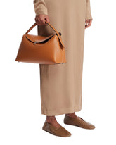 Borsa T-Lock Top Handle Beige - Toteme donna | PLP | Antonia