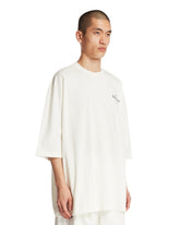 Adidas Originals x Willy Chavarria White Logo T-Shirt | PDP | Antonia