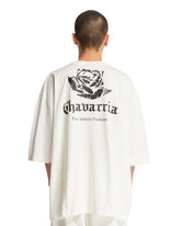 Adidas Originals x Willy Chavarria White Logo T-Shirt | PDP | Antonia