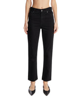 Black Cropped Straight-Leg Jeans - new arrivals women's clothing | PLP | Antonia