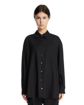 Camicia Luka in Lana Nera - the row donna | PLP | Antonia