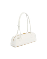 White Medium Le Teckel Padded Leather Bag | PDP | Antonia