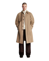 Beige Anatole Coat in Cotton - Men's coats | PLP | Antonia