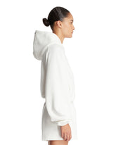 White Cotton Hoodie | PDP | Antonia