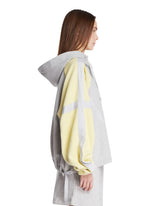 Felpa In Cotone Grigia E Gialla | PDP | Antonia