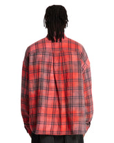 Red Checked Cotton Shirt | PDP | Antonia