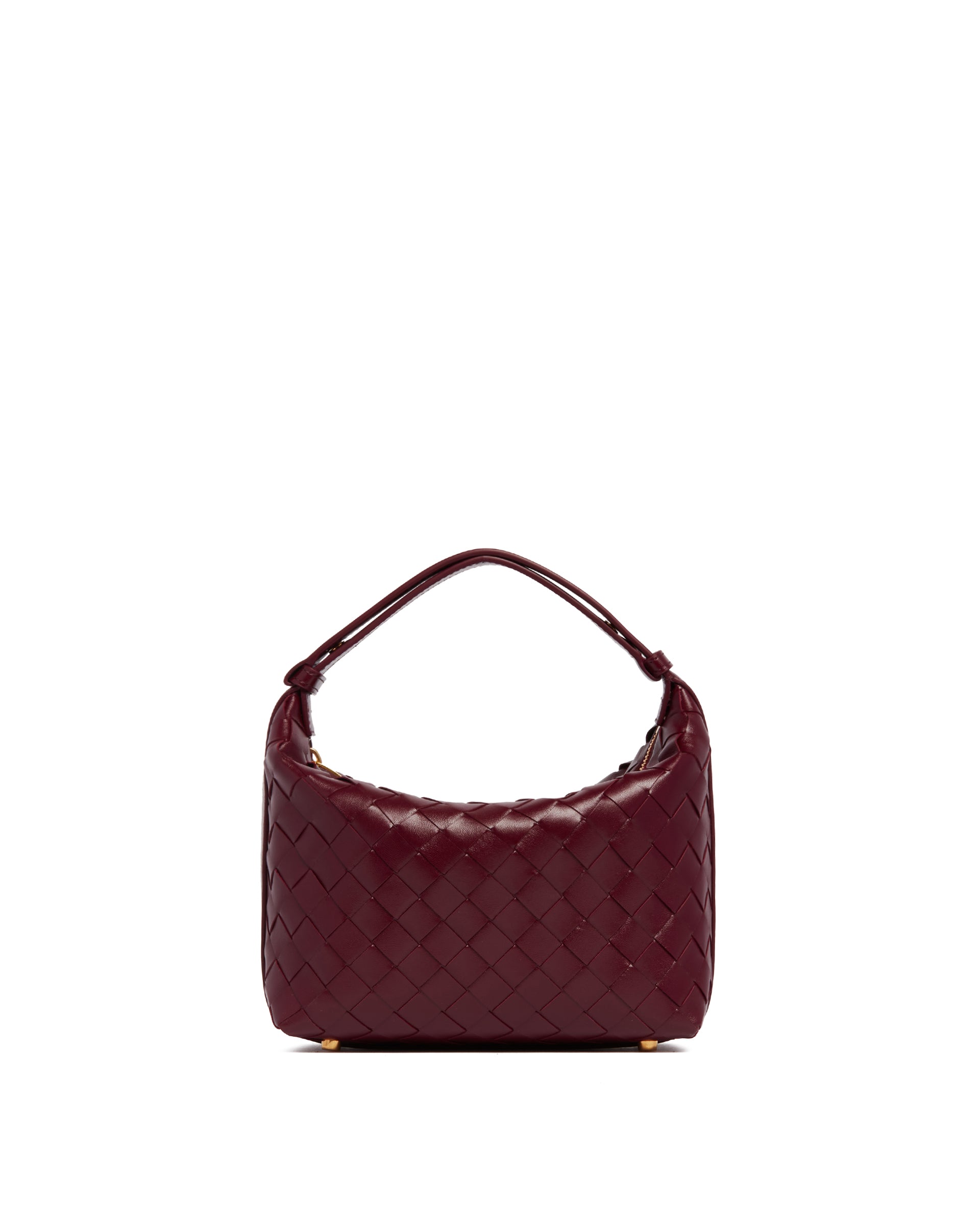 Burgundy Wallace Leather Shoulder Bag | BOTTEGA VENETA - Antonia Burgundy Wallace Leather Shoulder Bag | BOTTEGA VENETA - Antonia