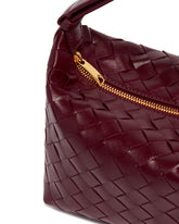Burgundy Wallace Leather Shoulder Bag | PDP | Antonia