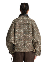 Brown Boucle Celine Bomber | PDP | Antonia