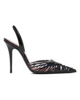 Black Lori Slingback Pumps | PDP | Antonia