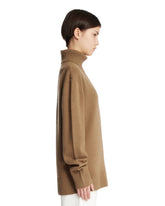 Beige Turtleneck Sweater | PDP | Antonia