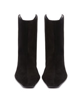 Stivaletti In Suede Neri | PDP | Antonia