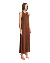 Kate Brown Cotton Dress | PDP | Antonia