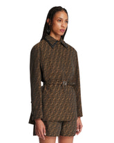 Brown FF Jacket | PDP | Antonia