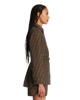 Brown FF Jacket | PDP | Antonia