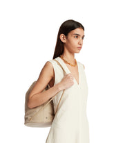 Beige Leather Backpack - the row women | PLP | dAgency