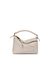 Beige Small Puzzle Edge Bag - Products | PLP | Antonia