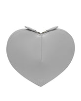 Gray Leather Le Coeur Bag | ALAIA | dAgency