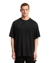 Black Destroyed T-Shirt - Men's clothing | PLP | dAgency