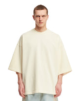 White Elongated Sleeve T-Shirt | PDP | dAgency