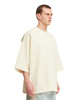 White Elongated Sleeve T-Shirt | PDP | dAgency