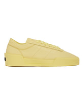 Yellow Aerobic Low Sneakers | PDP | dAgency